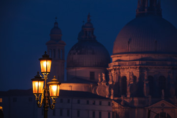 Basilica of Santa Maria della Salute in Venice, Italy