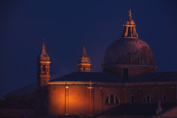 Basilica of Santa Maria della Salute in Venice, Italy