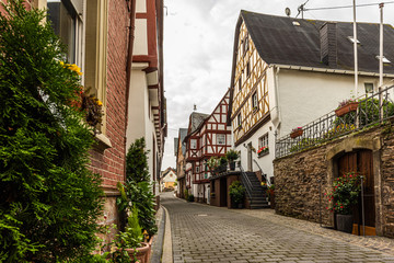 Fototapeta na wymiar Altstadt von St. Aldegund / Mosel
