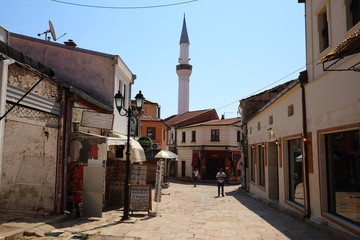 Market in Skopje in Macedonia © moniadk