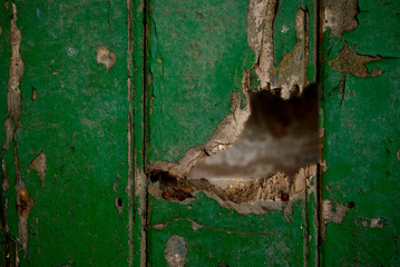 Tür, Schloss, alt, Ruine