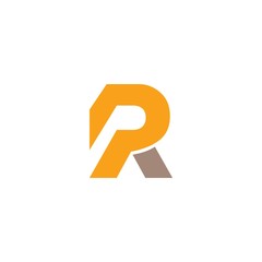 PR P R Logo Simple and Minimalist Templates