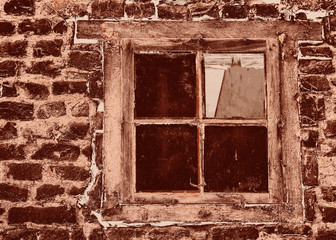 Fenster, Ruine, alt