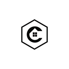 letter C logo icon template