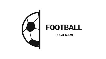 Football logo. European football. Sports game. Logo for the team