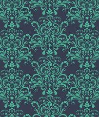 Paisley floral pattern , textile swatch , India	
