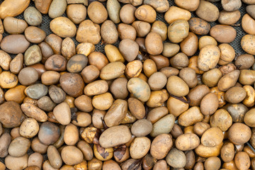 Stone or pebbles for decorations background texture