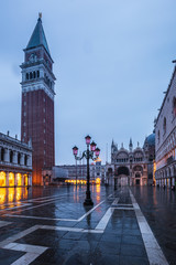 Fototapeta na wymiar Saint Mark's Square in Venice, Italy