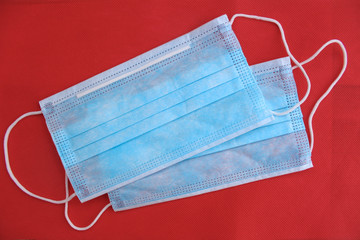 Remedies for coronavirus, search for vaccines and drugs. Disinfectant or soap, face dressings, syringe.