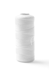 Spool of White Thread on White