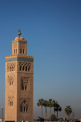 Fototapeta na wymiar Minareto in Marocco