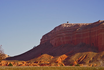 Desert landscape near Teruel city, Aragon, Spain.