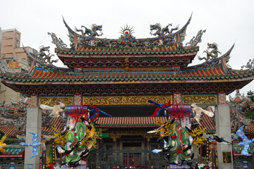 Naklejka premium temple in thailand