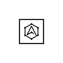 letter C logo icon template