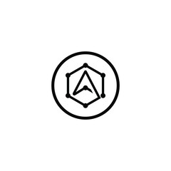letter C logo icon template