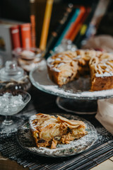 food, dessert, apple, cake, pastry, pie, fruit, sweet, homemade, delicious, background, crust, baked, tart, slice, fresh, piece, bakery, autumn, cinnamon, american, closeup, dish, sugar, thanksgiving,