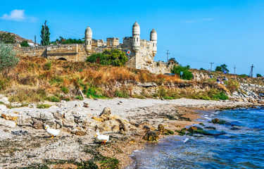 The medieval fortress of Enikale. Kerch. Crimea