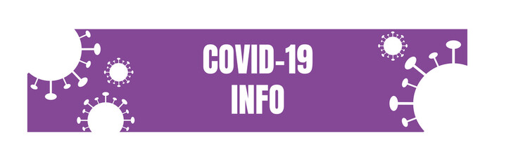 Corona Covid-19 Info Header Banner