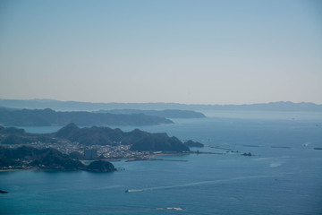 港町の風景　千葉県鋸南町