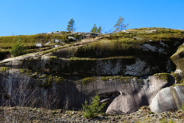 river in the mountains