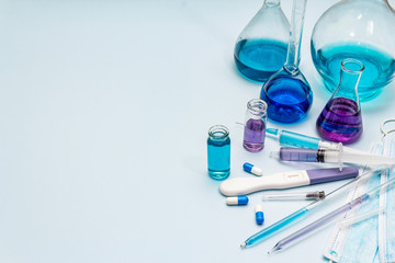 Laboratory studies of coronavirus. Worldwide pandemic COVID-19, 2019-nCoV, SARS-CoV-2