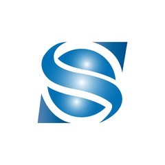 Globe S letter logo