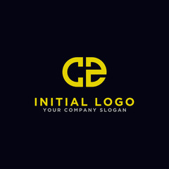 Inspiring logo design Set, for companies from the initial letters of the CZ logo icon. -Vectors