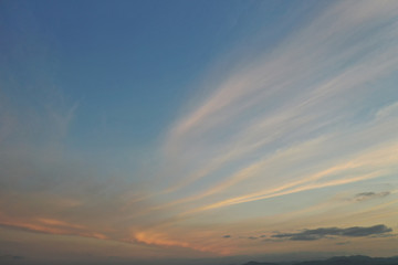 blue sky with cloud