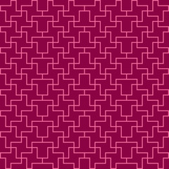 Abstract Geometric Pattern Lines. Shuriken A Seamless Vector Background. Feminine Color