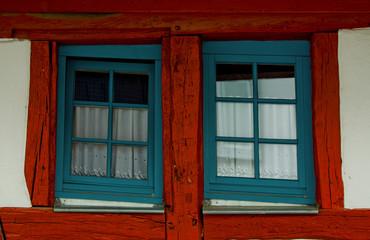 Fenster, Bauernhaus, Bauernhof, Ruine, Gemäuer