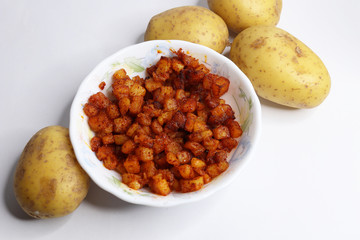 indian potatoes fry