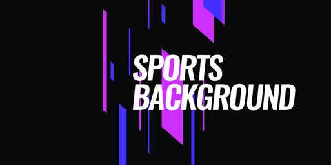 Modern colored background for sports