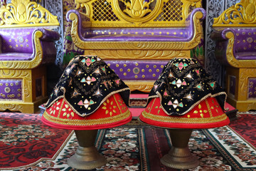 Obraz premium interior of thai temple