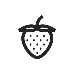 Outline Icon - Strawberry chocolate