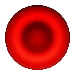 red blood cell shaded in color