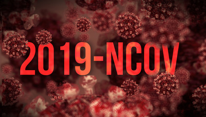 Coronavirus in world. Novel coronavirus 2019-nCoV . Concept of coronavirus quarantine. Pandemic Novel Coronavirus outbreak covid-19 2019-nCoV. 3D render.