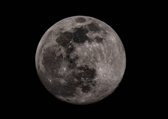 Fototapeta na wymiar Księżyc