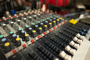 Obraz premium Sound Board dials