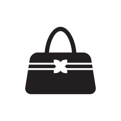 handbag icon, female bag vector icon, shopping bag vector icon