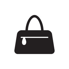 handbag icon, female bag vector icon, shopping bag vector icon