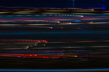 Smugi nocnego miasta © Tomasz