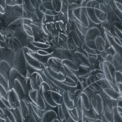 Seamless texture of iron plate chaotically brushed with circular moves. Stuttgart. Germany.