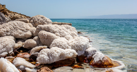 Dead Sea Jordan the lowest place on Earth 
