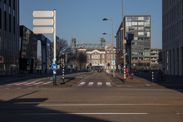 Obraz premium Rotterdam netherlands cityscape