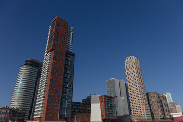 Fototapeta na wymiar Rotterdam netherlands cityscape