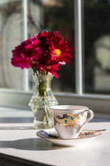 Tea Party with Flowers