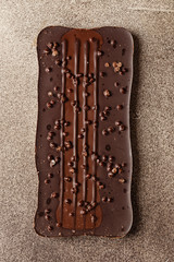 Close-up of chocolate pieces