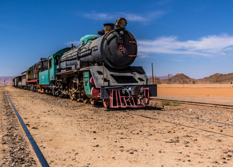 Wadi Rum Tourist Train Jordan 