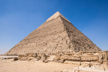 Piramide de Kefren en el cairo