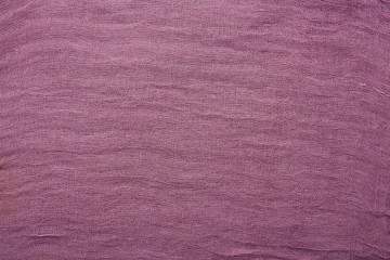 Cheeseclot, purple antique gauze. Purple organza macro fabric texture.